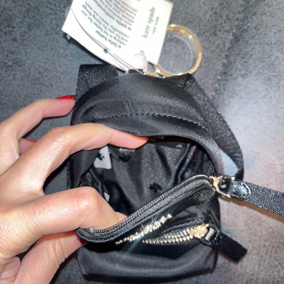 Authentic Kate Spade Micro Backpack Keychain Wallet *Brand NEW with tags!* - Picture 3 of 6